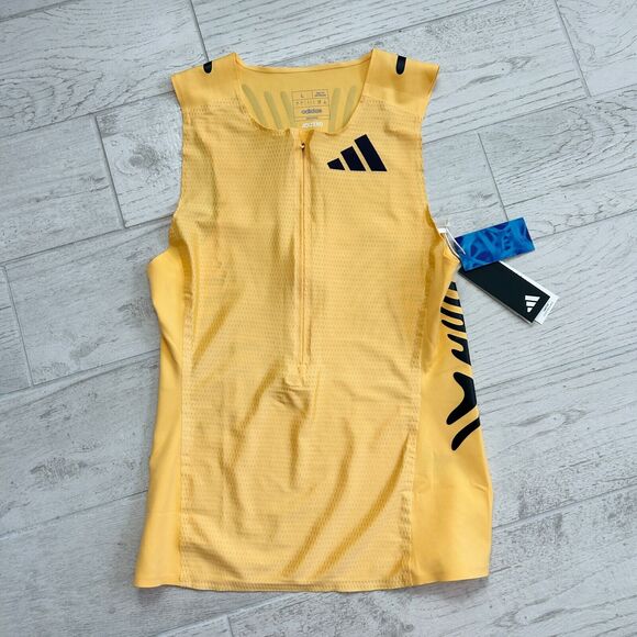 Size L - Adidas 2024 Pro Elite Team Rheon Singlet Medallist Edition Style IR8277 - Picture 1 of 5